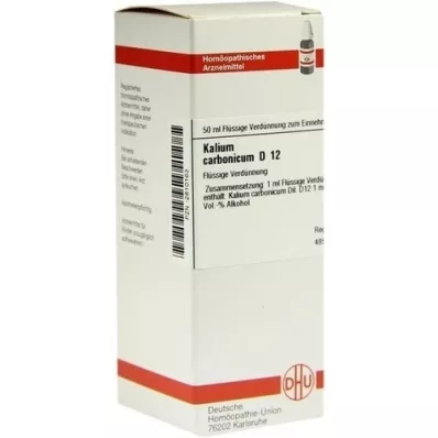 KALIUM CARBONICUM D 12 Hígítás, 50 ml