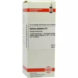 KALIUM JODATUM D 6 Hígítás, 50 ml