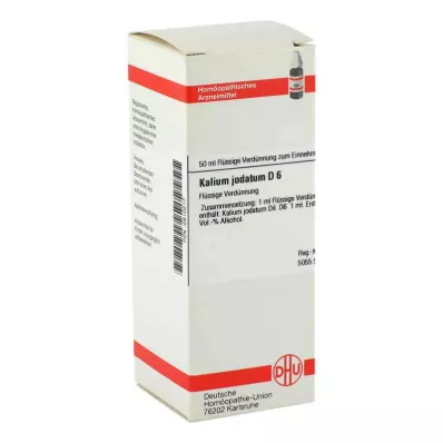 KALIUM JODATUM D 6 Hígítás, 50 ml