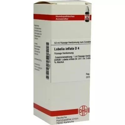 LOBELIA INFLATA D 4 hígítás, 50 ml