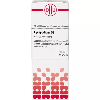 LYCOPODIUM D 2 Hígítás, 50 ml