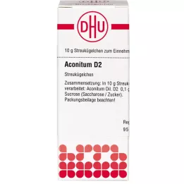 ACONITUM D 2 gömböcskék, 10 g