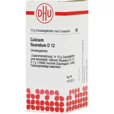 CALCIUM FLUORATUM D 12 gömböcske, 10 g
