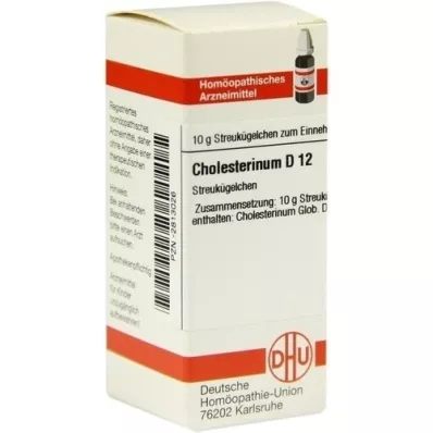 CHOLESTERINUM D 12 gömböcske, 10 g