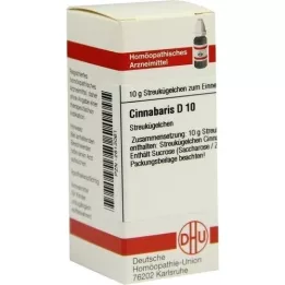 CINNABARIS D 10 golyó, 10 g