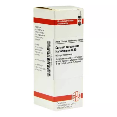 Calcium Carbonicum D30 Dilution Hahnemanni (20 ml)