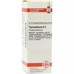 THYREOIDINUM D 4 hígítás, 20 ml