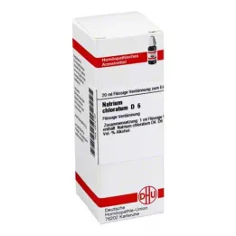 NATRIUM CHLORATUM D 6 Hígítás, 20 ml