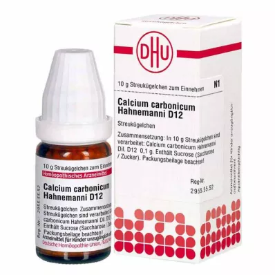 CALCIUM CARBONICUM Hahnemanni D 12 golyó, 10 g