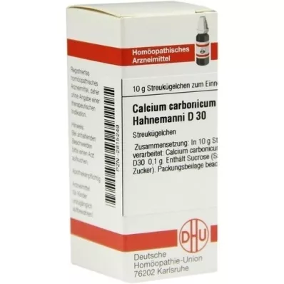 CALCIUM CARBONICUM Hahnemanni D 30 golyó, 10 g