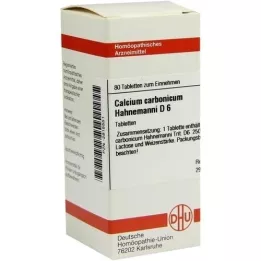 CALCIUM CARBONICUM Hahnemanni D 6 tabletta, 80 db
