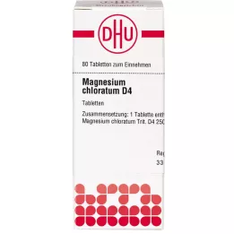 MAGNESIUM CHLORATUM D 4 tabletta, 80 db