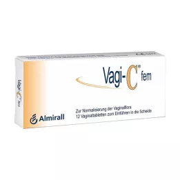 VAGI C Fem hüvelytabletta, 12 db