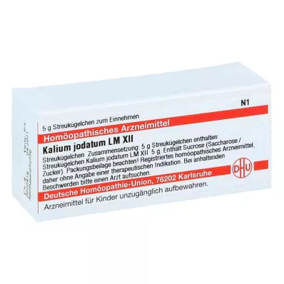 KALIUM JODATUM LM XII Gömböcskék, 5 g