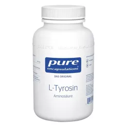 PURE ENCAPSULATIONS L-tirozin kapszula, 90 kapszula