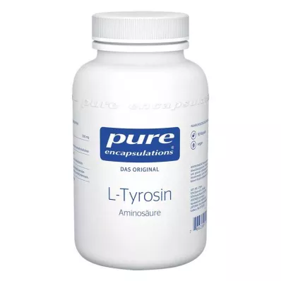 PURE ENCAPSULATIONS L-tirozin kapszula, 90 kapszula