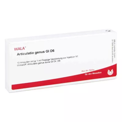ARTICULATIO nemzetség GL D 6 ampulla, 10X1 ml