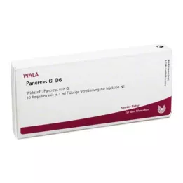 PANCREAS GL D 6 ampulla, 10X1 ml