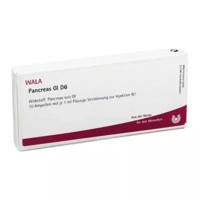 PANCREAS GL D 6 ampulla, 10X1 ml PANCREAS GL D 6 ampulla, 10X1 ml