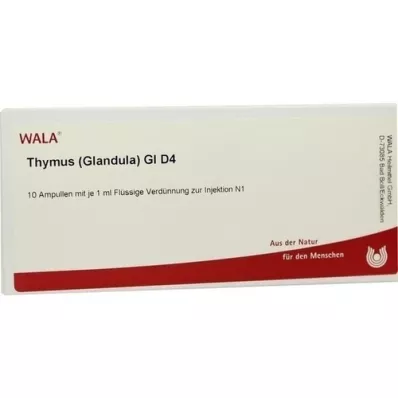 THYMUS GLANDULA GL D 4 ampulla, 10X1 ml