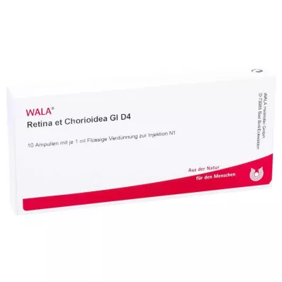 Retina és chorioidea GL D 4 ampulla, 10x1 ml Retina és chorioidea GL D 4 ampulla, 10x1 ml