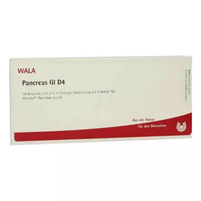 PANCREAS GL D 4 ampulla, 10X1 ml PANCREAS GL D 4 ampulla, 10X1 ml