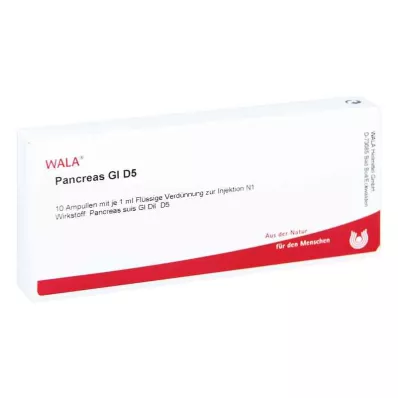 PANCREAS GL D 5 ampulla, 10X1 ml
