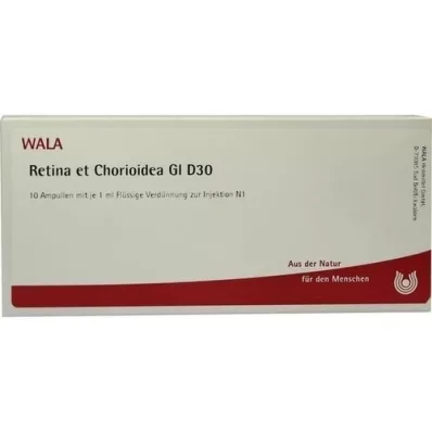 RETINA ET Chorioidea GL D 30 ampulla, 10X1 ml