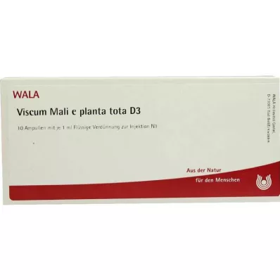 VISCUM MALI e planta tota D 3 ampulla, 10X1 ml