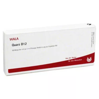 Quartz D 12 ampulla, 10X1 ml Quartz D 12 ampulla, 10X1 ml