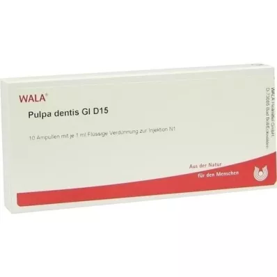 PULPA DENTIS GL D 15 ampullák, 10X1 ml