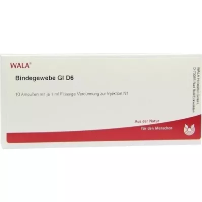 BINDEGEWEBE GL D 6 ampulla, 10X1 ml