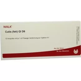 CUTIS feti GL D 6 ampulla, 10X1 ml