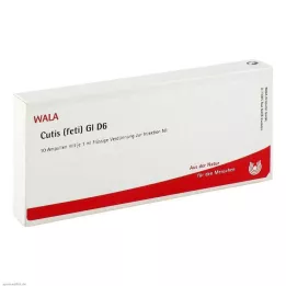 CUTIS feti GL D 6 ampulla, 10X1 ml