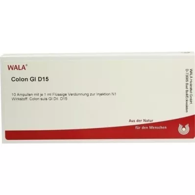 COLON GL D 15 ampullák, 10X1 ml