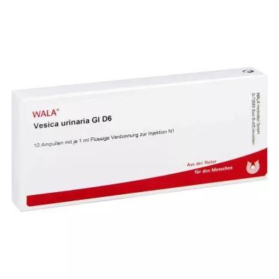 Vesica Urinaria Gl D6 ampulla (10x1 ml)