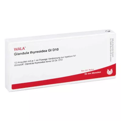 Glandula Thyroidea Gl D10 ampulla (10x1 ml) Glandula Thyroidea Gl D10 ampulla (10x1 ml)