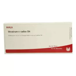 VERATRUM E radice D 4 ampulla, 10X1 ml