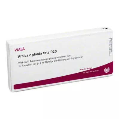 ARNICA E Planta tota D 20 ampulla, 10X1 ml