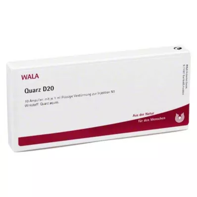 QUARZ D 20 ampulla, 10X1 ml