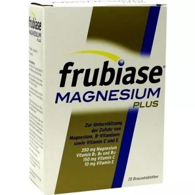 FRUBIASE MAGNESIUM Plus pezsgőtabletta, 20 db