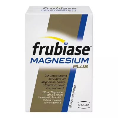FRUBIASE MAGNESIUM Plus pezsgőtabletta, 20 db