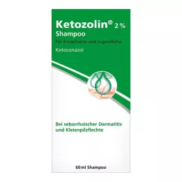 KETOZOLIN 2%-os sampon, 60 ml
