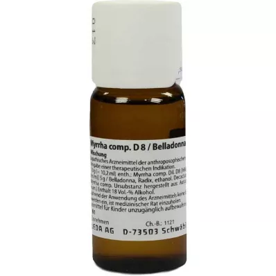 MYRRHA comp.D 8/Belladonna Radix D 10 aa keverék, 50 ml