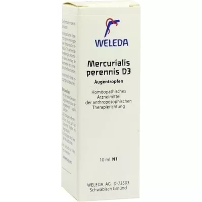 MERCURIALIS PERENNIS D 3 szemcsepp, 10 ml