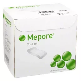 MEPORE 7x8 cm-es steril sebkötszer, 55 db