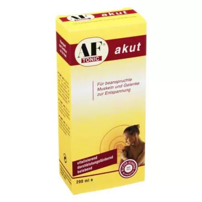 AF TONIC akut folyadék, 200 ml AF TONIC akut folyadék, 200 ml