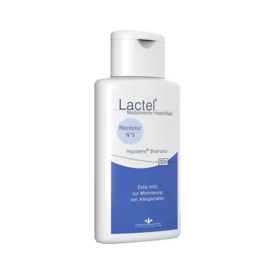 LACTEL No.5 sampon hipoallergén, 200 ml