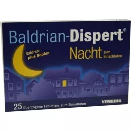 BALDRIAN DISPERT Éjszakai elalvást segítő tabletta, 25 db
