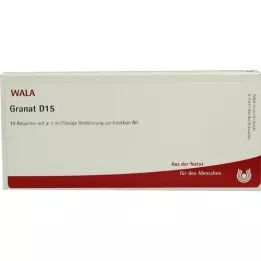 GRANAT D 15 ampullák, 10X1 ml